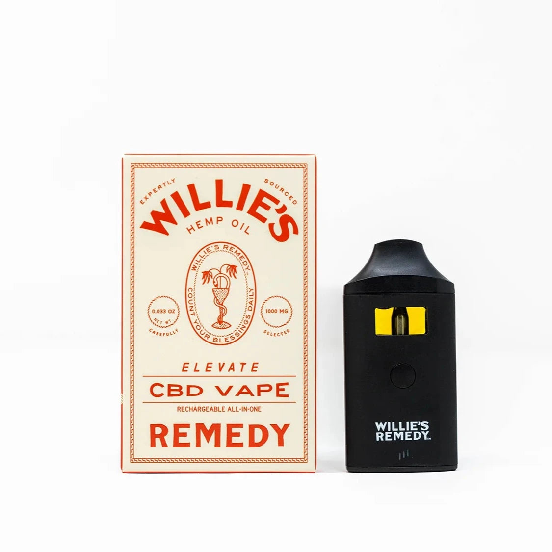 Willie's Remedy CBD Elevate Vape